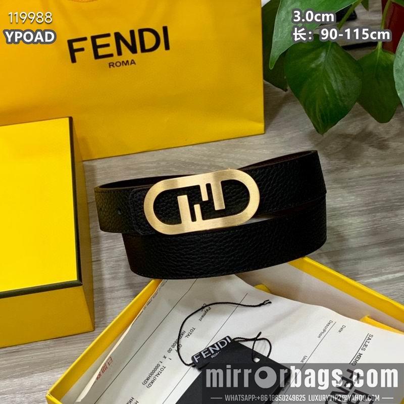 Fendi belt 30mmX90-115cm 8L19