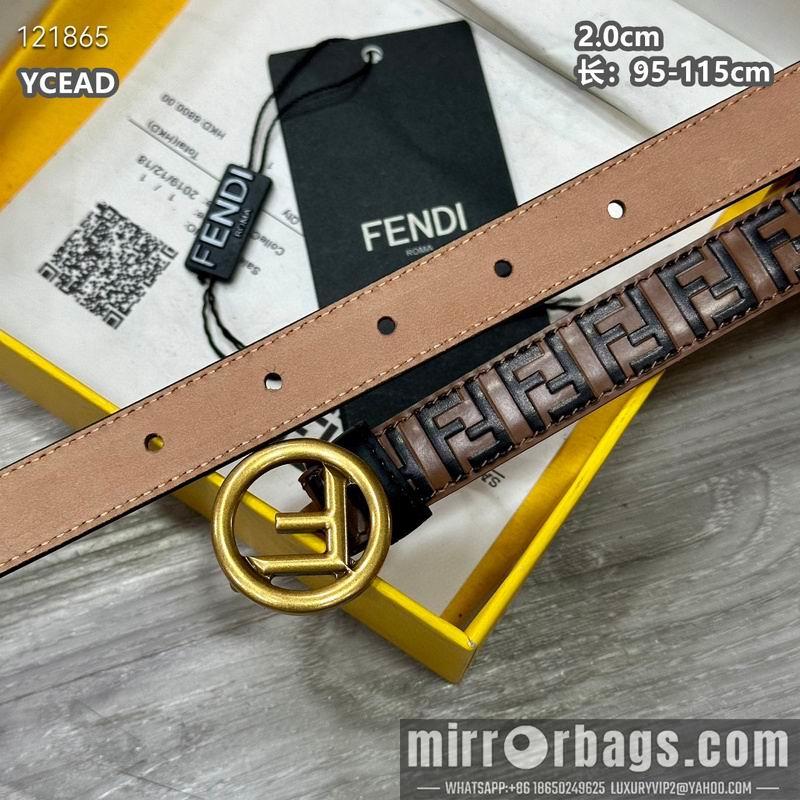 Fendi belt 20mmX95-115cm 8L20