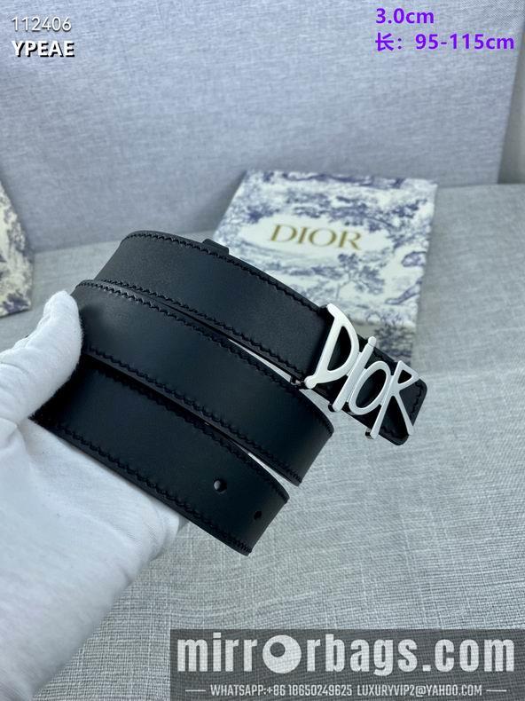 Dior belt 30mmX95-115cm 8L09