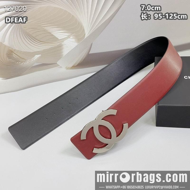 Chanel belt 70mmX95-125cm 8L03