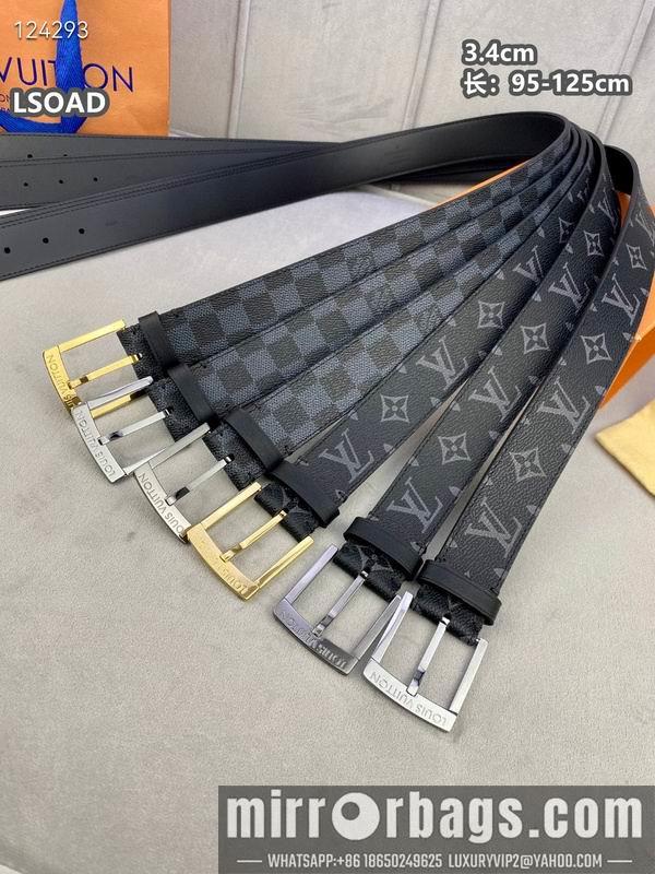LV belt 34mmX95-125cm 8L25