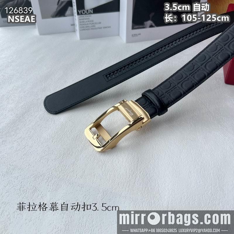 Ferragamo belt 35mmX105-125cm 8L113