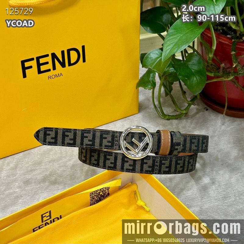 Fendi belt 20mmX90-115cm 8L18