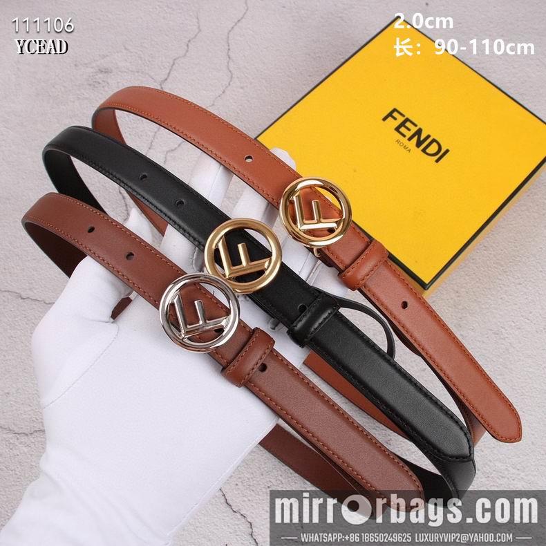 Fendi Belt 20mmX90-110cm 8L02