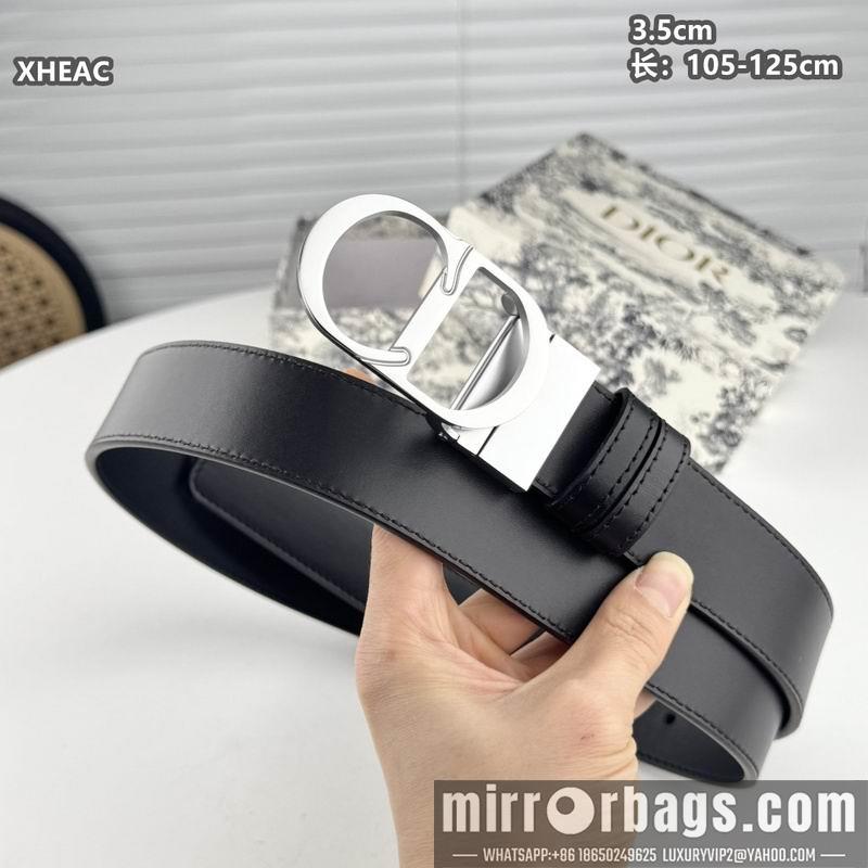 Dior belt 35mmX105-125cm 8L35