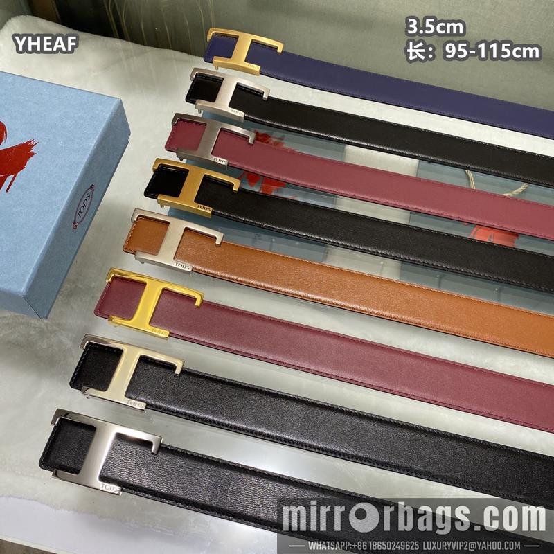 Tod's belt 35mm X95-115cm 8L11