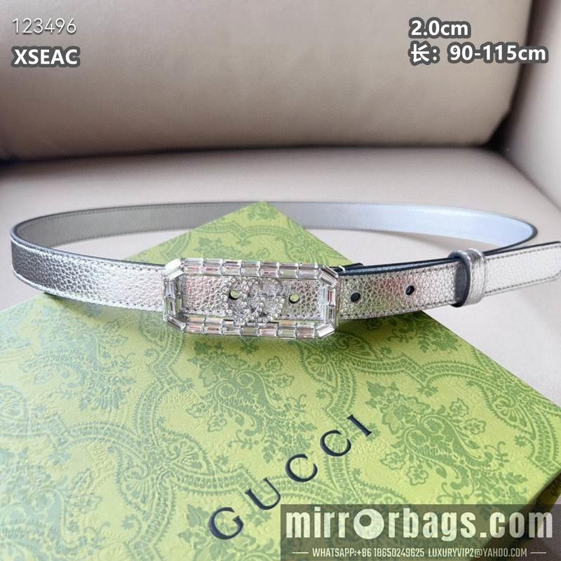Gucci belt 20mmX90-115cm 8L23