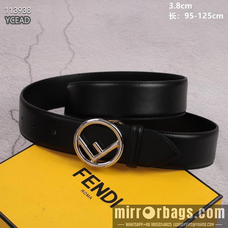 Fendi Belt 38mmX95-125cm 8L02