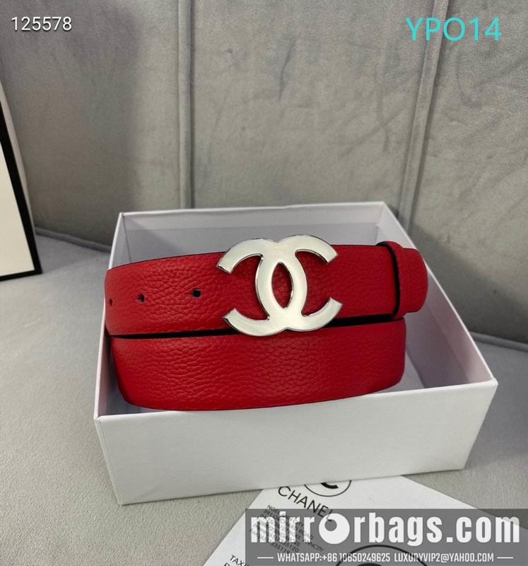 Chanel belt 30mmX95-125cm XH02