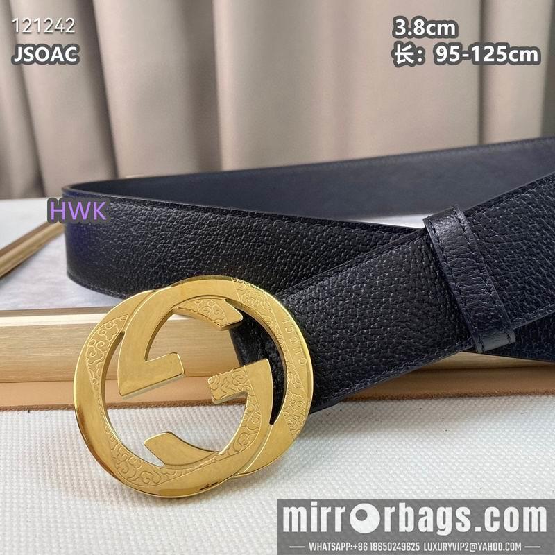 Gucci belt 38mmX95-125cm 8L19
