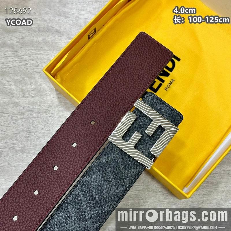 Fendi belt 40mmX100-125cm 8L26
