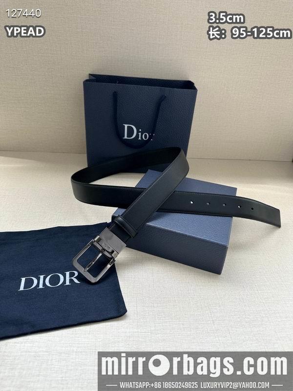 Dior belt 35mmX95-125cm 8L34