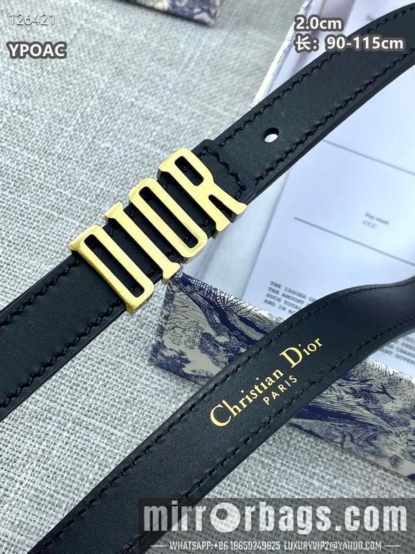 Dior belt 20mmX90-115cm 8L02