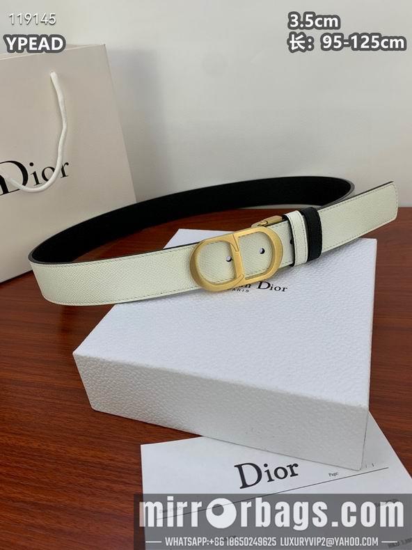 Dior belt 35mmX95-125cm 8L14