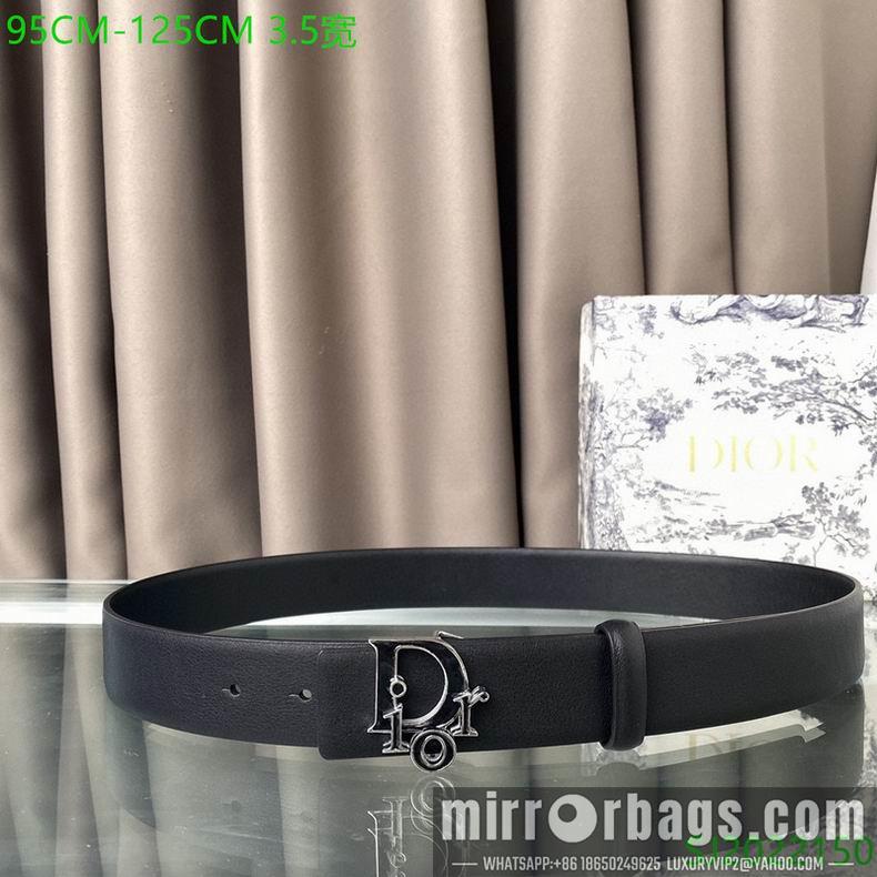 Dior belt 35mmX95-125cm 7D14