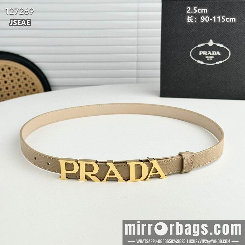 Prada belt 25mmX90-115cm 8L04