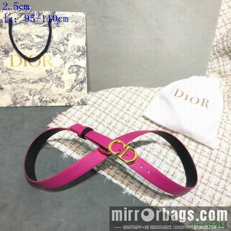 Dior Belt 25mmX95-110cm 8L01