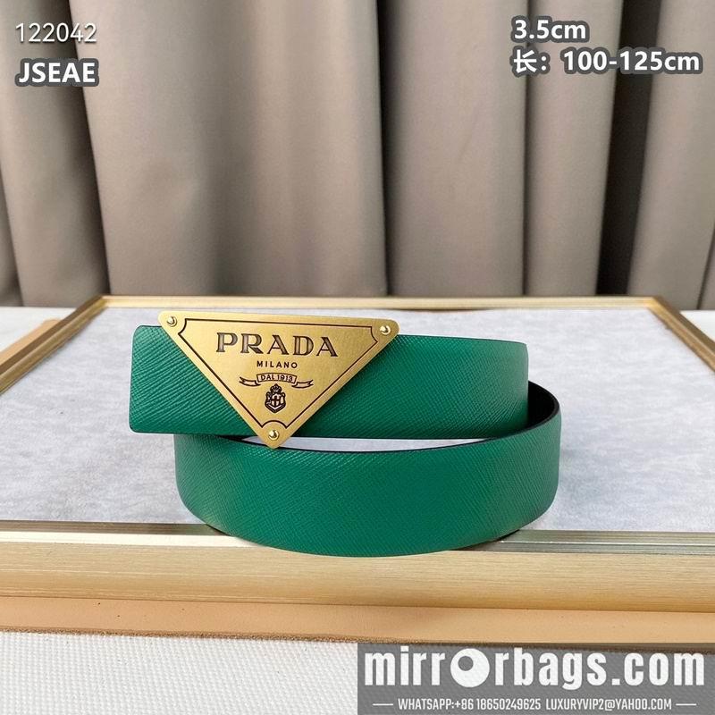 Prada belt 35mmX100-125cm 8L43