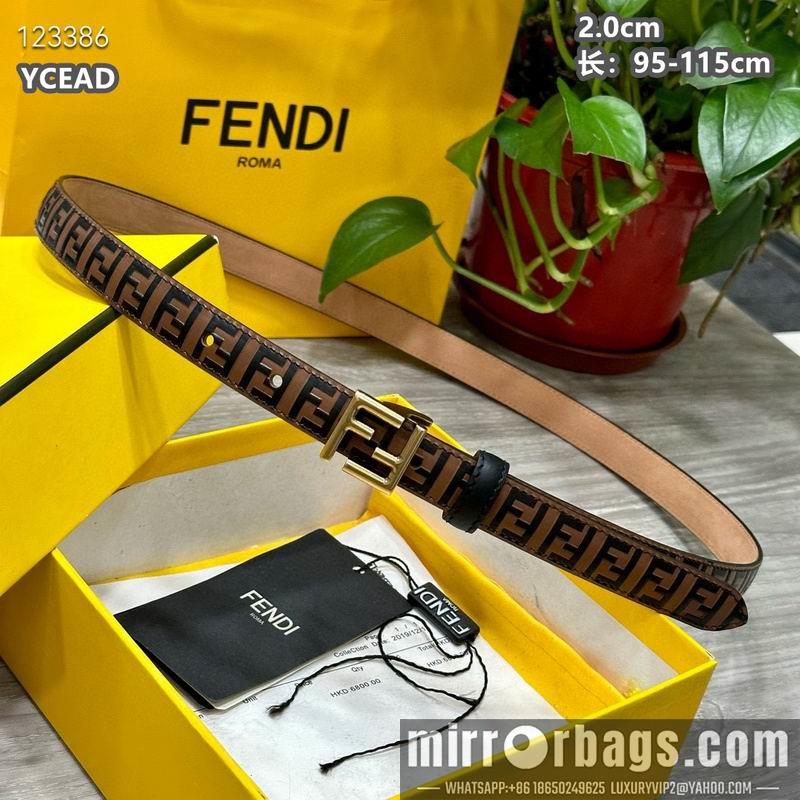 Fendi belt 20mmX95-115cm 8L14