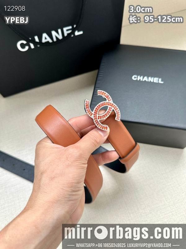 Chanel belt 30mmX95-125cm 8L26