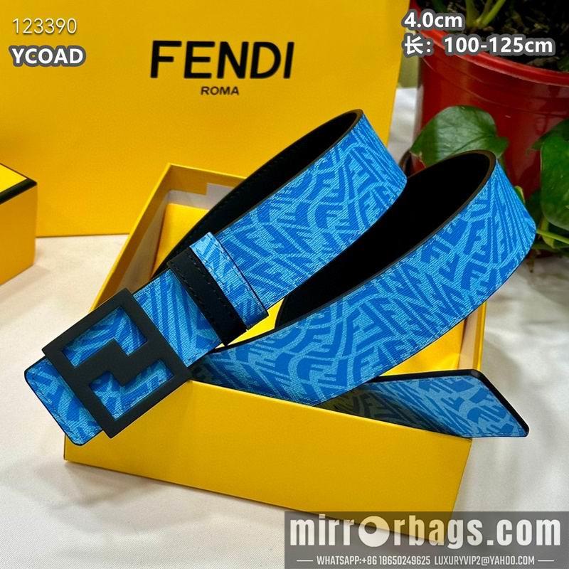 Fendi belt 40mmX100-125cm 8L72
