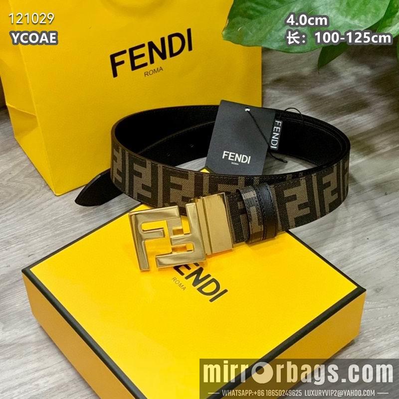 Fendi belt 40mmX100-125cm 8L117