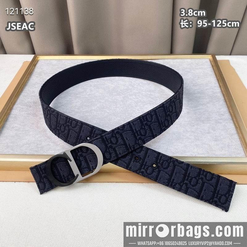 Dior belt 38mmX95-125cm 8L03