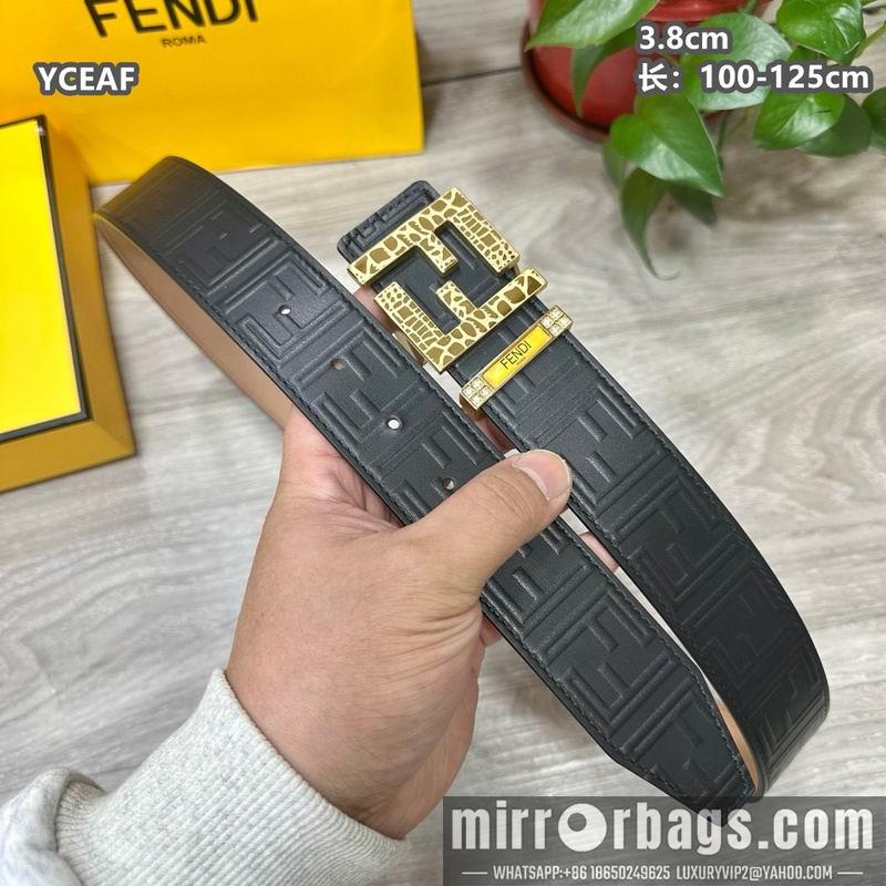 Fendi belt 38mmX100-125cm 8L29