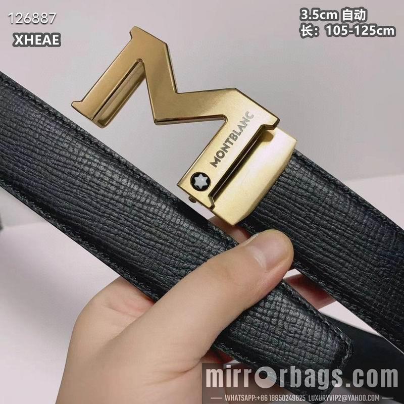 Montlanc belt 35mmX105-125cm 8L65