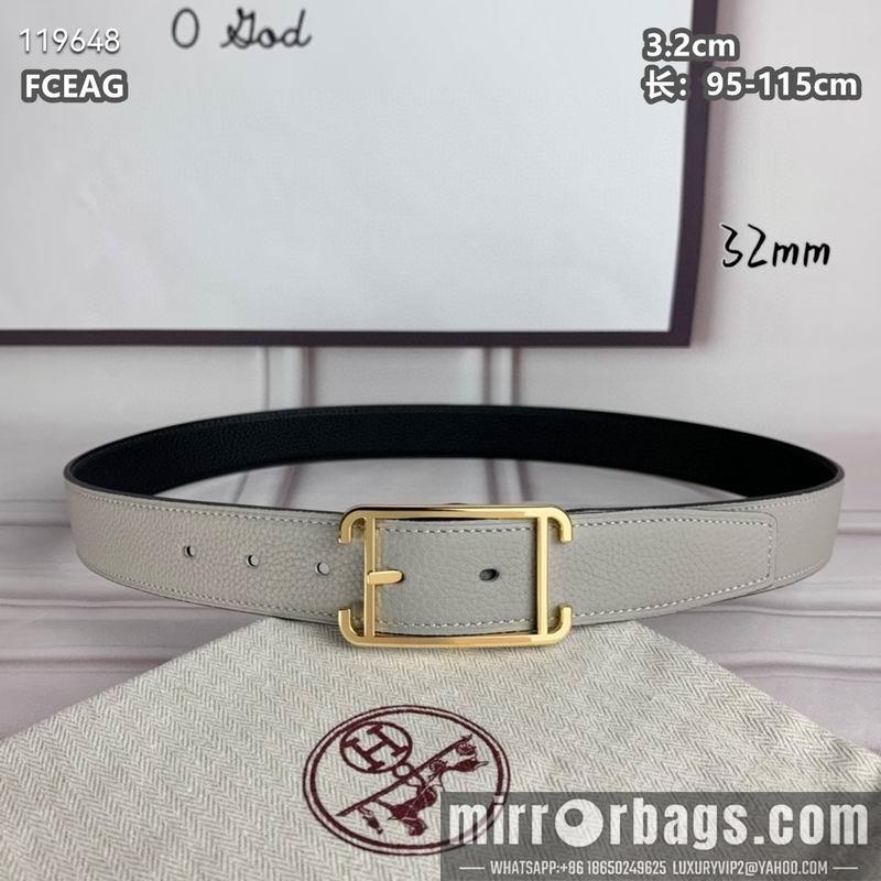 Hermes belt 32mmX95-115cm 8L040801