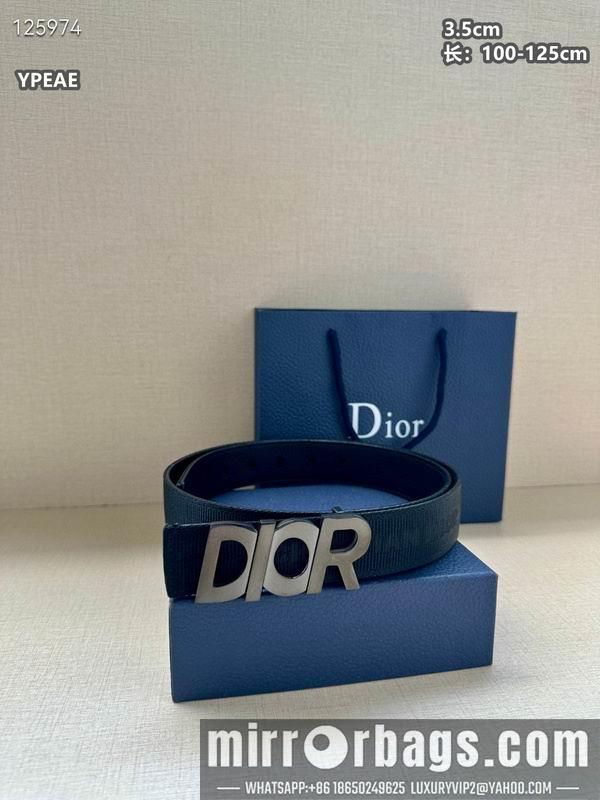Dior belt 35mmX100-125cm 8L29