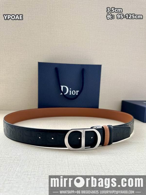 Dior belt 35mmX95-125cm 8L43
