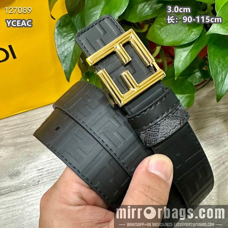 Fendi belt 30mmX90-115cm 8L24