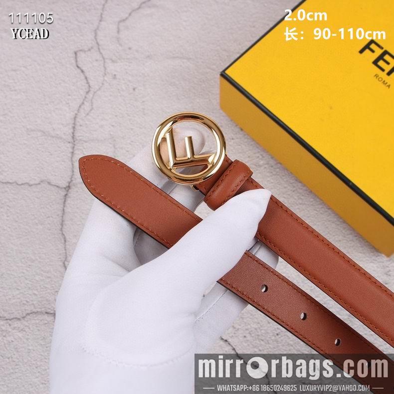 Fendi Belt 20mmX90-110cm 8L02