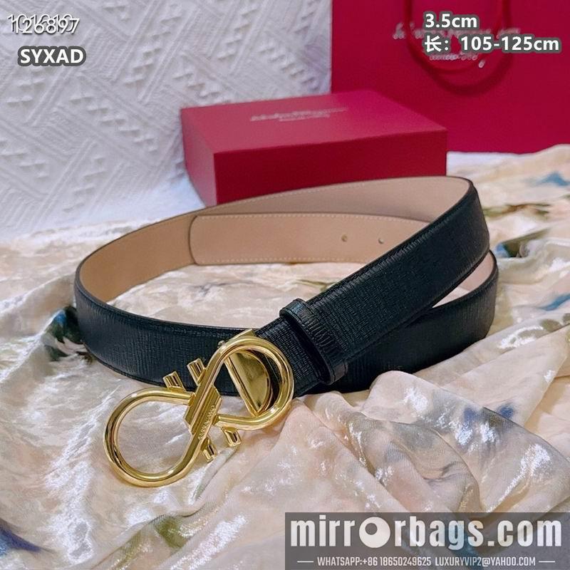 Ferragamo belt 35mmX105-125cm 8L94