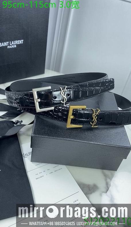YSL belt 30mmX95-115cm 7D01
