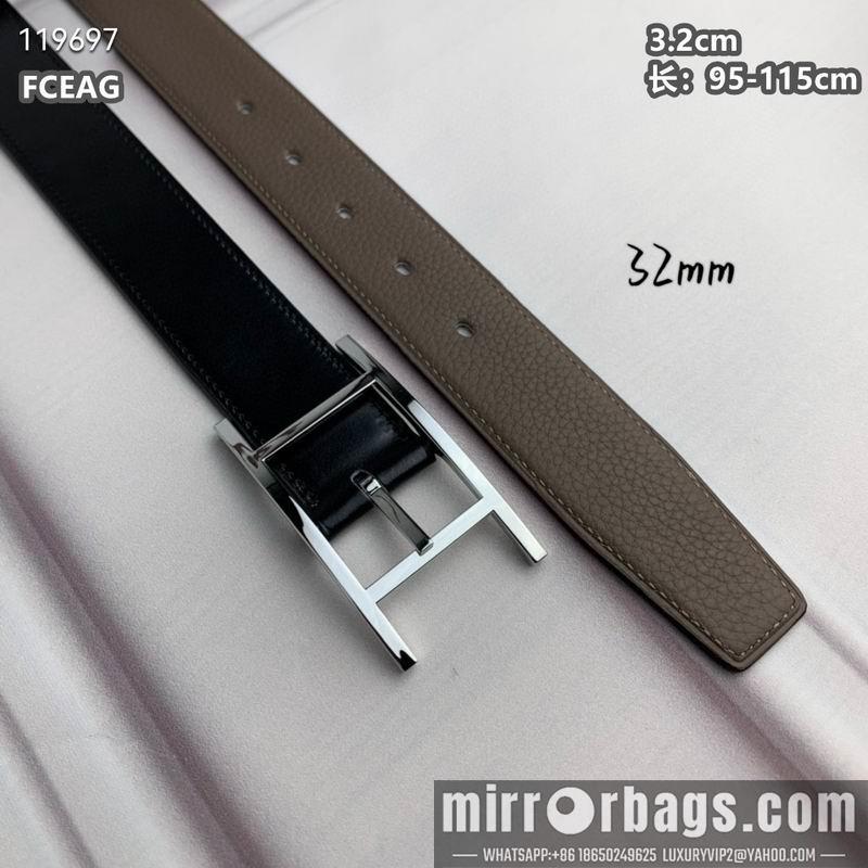 Hermes belt 32mmX95-115cm 8L040802