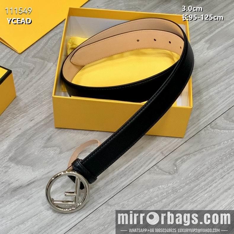 Fendi Belt 30mmX95-125cm 8L10