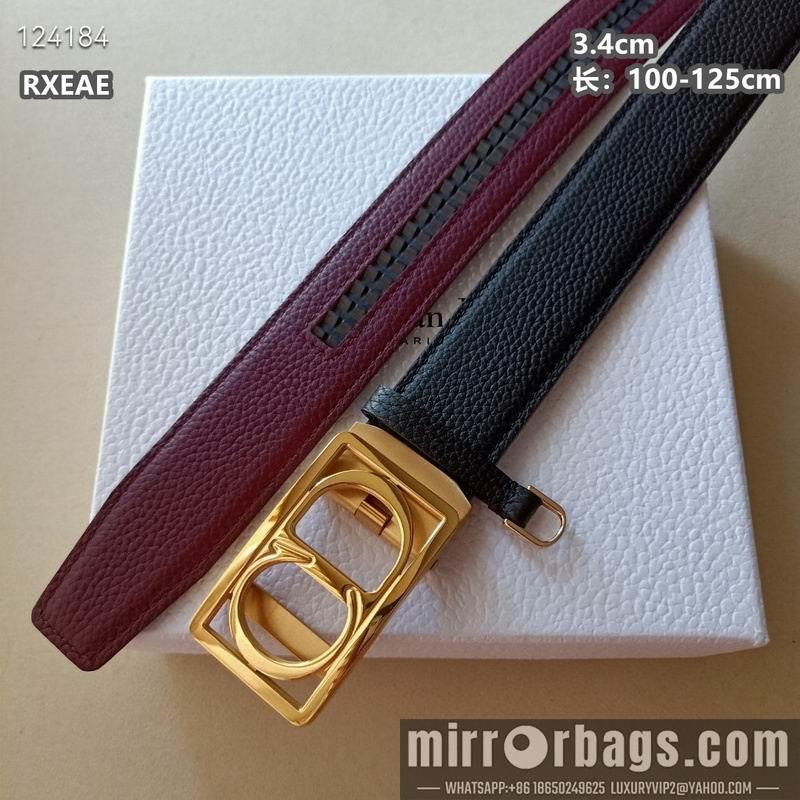 Dior belt 34mmX100-125cm 8L03