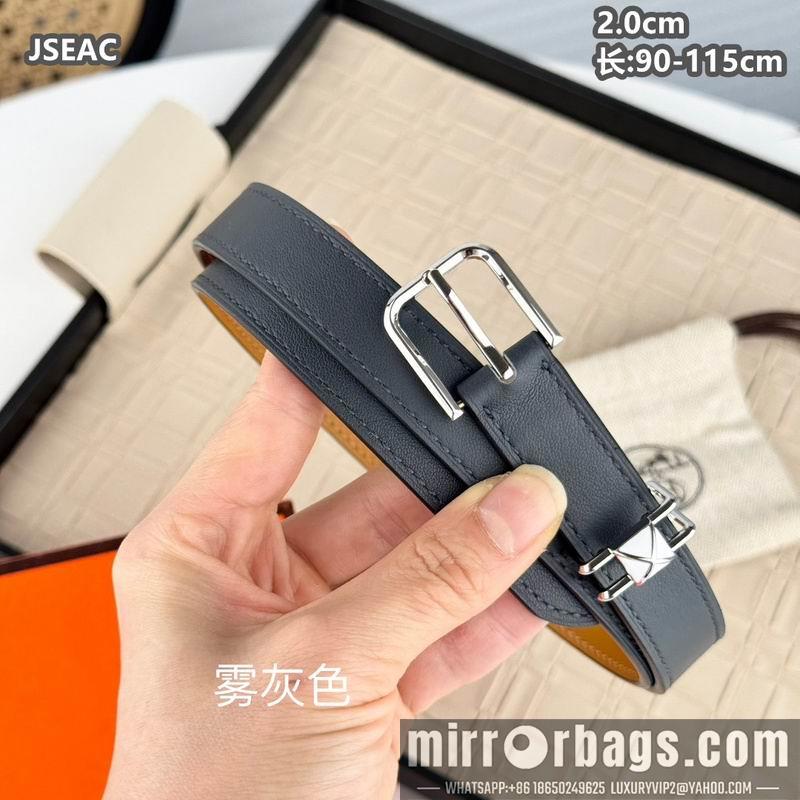 Hermes belt 20mmX90-115cm 8L01