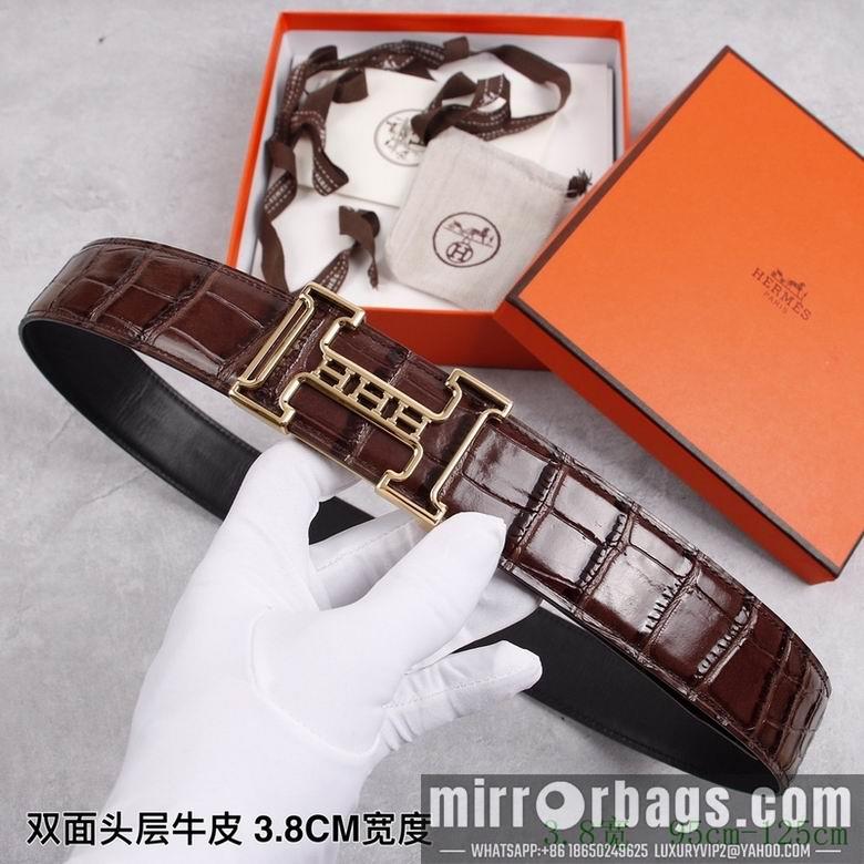 Hermes Belt 38mmX95-125cm 7D98
