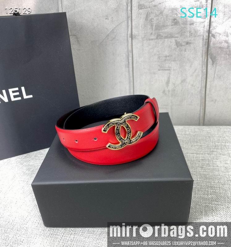 Chanel belt 30mmX95-125cm XH01