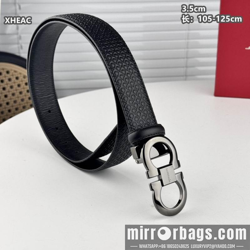 Ferragamo belt 35mmX105-125cm 8L138