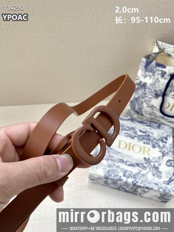 Dior Belt 20mmX95-110cm 8L17