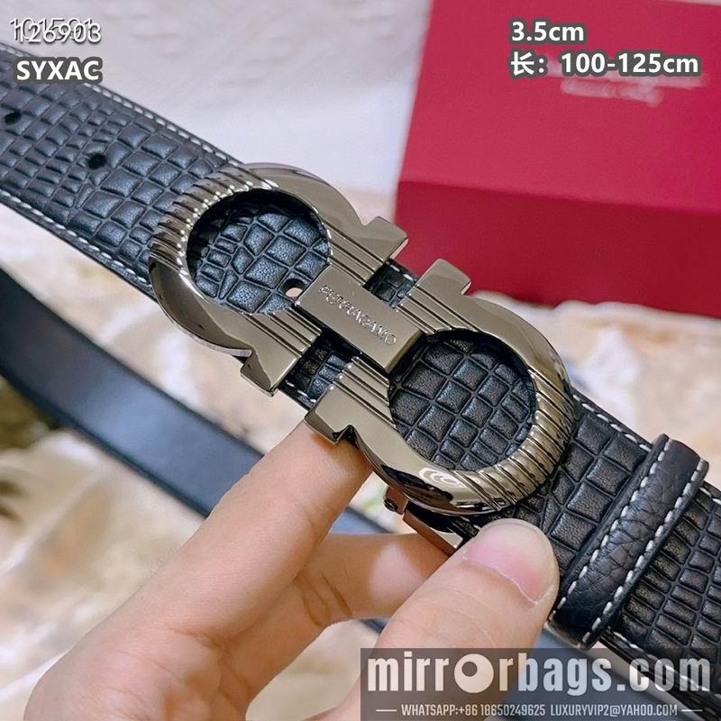 Ferragamo belt 35mmX100-125cm 8L89