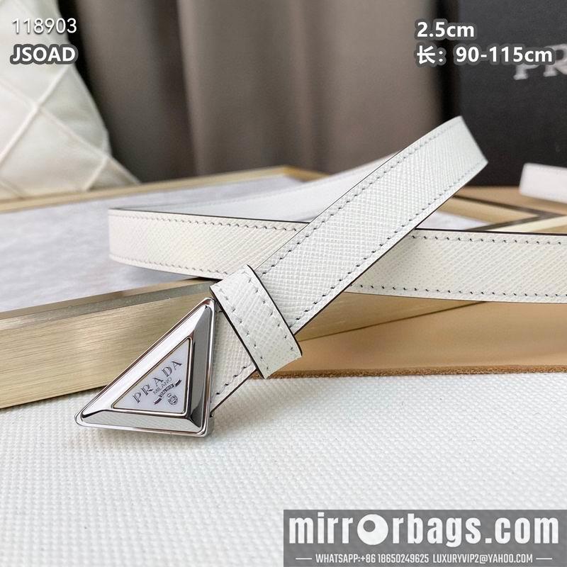 Prada belt 25mmX90-115cm 8L040801