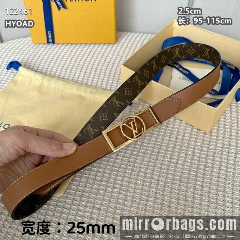 LV belt 25mmX95-115cm 8L15