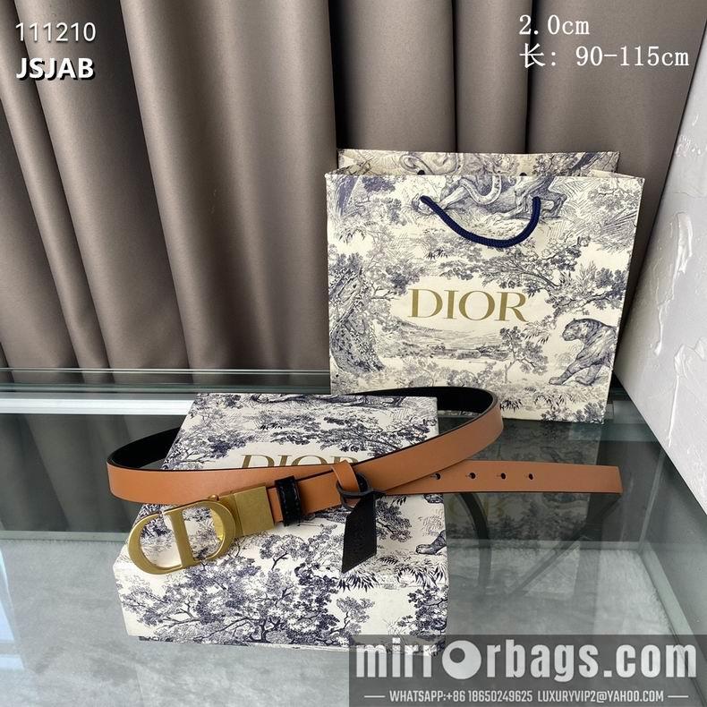 Dior Belt 20mmX90-115cm 8L05