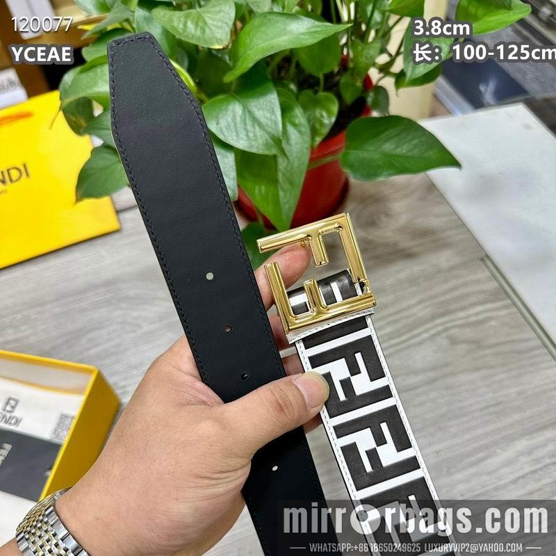 Fendi belt 38mmX100-125cm 8L09
