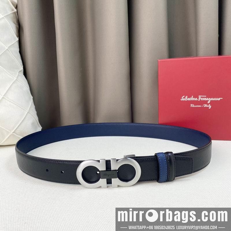 Ferragamo belt 35mmX95-125cm 7D08